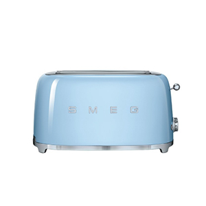 SMEG四片式烤麵包機-粉藍色