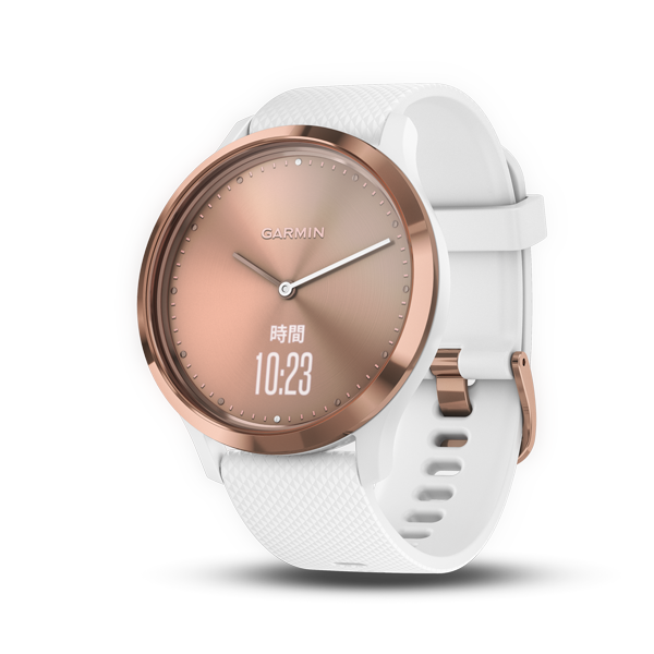 GARMIN：vívomove™ HR智慧型手錶（玫瑰金）