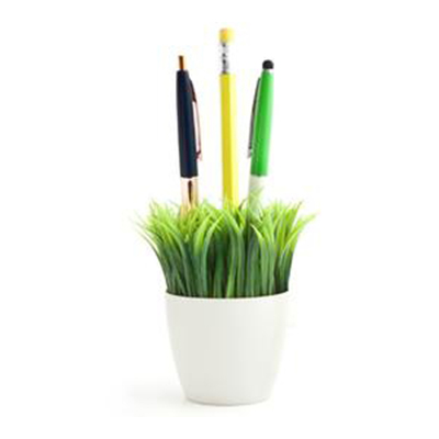 Grass pen holder