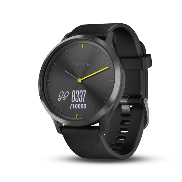 GARMIN：vívomove™ HR智慧型手錶（黑）