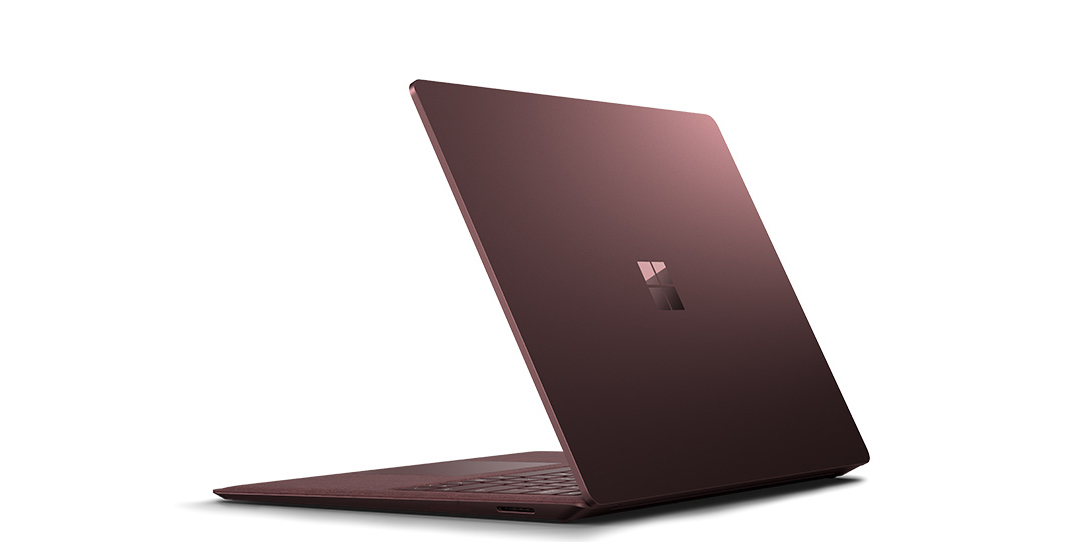 Microsoft：Surface Laptop（酒紅色）
