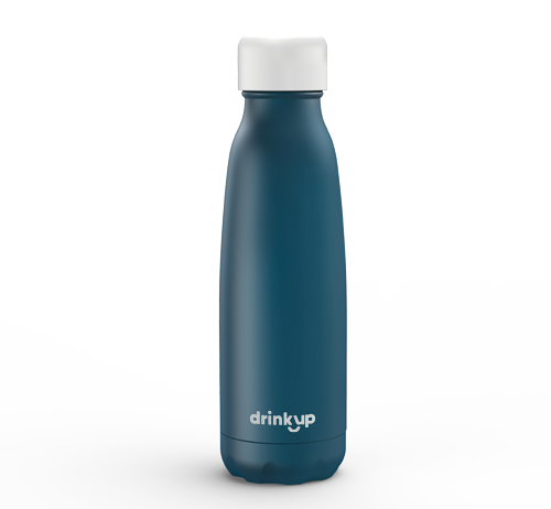 DrinKup：智慧保溫瓶（湖水藍色）