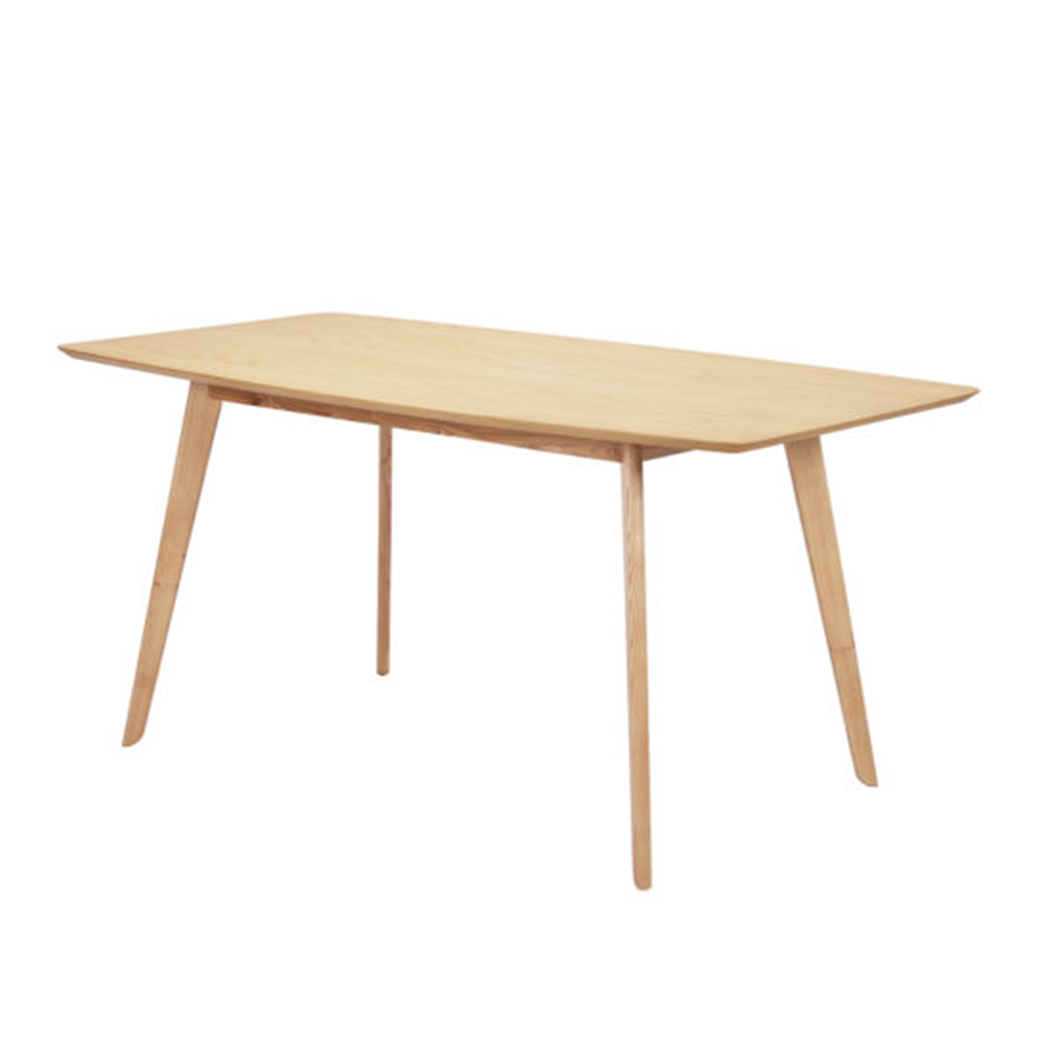 nofu 簡單耐看的實木餐桌